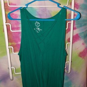 Green Maurice’s dress tank